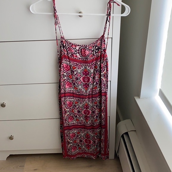 Patterned mini dress - Picture 1 of 3